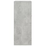 vidaXL Buffet Gris béton 60x30x75 cm Bois d'ingénierie