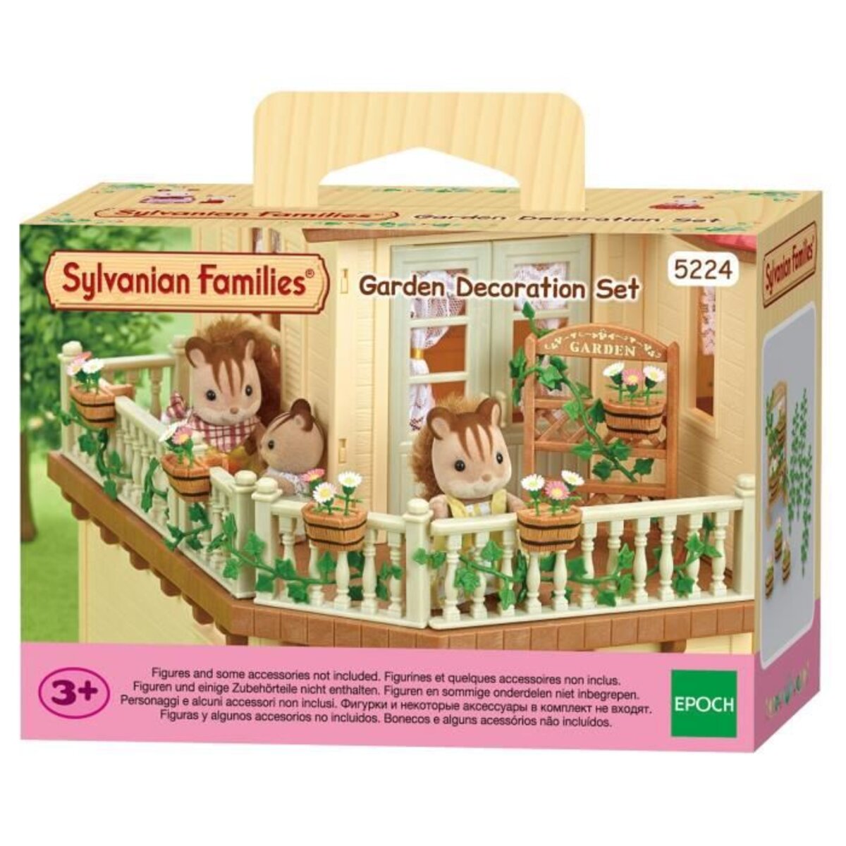 SYLVANIAN FAMILIES - Le Coffret Maison 5504 + 2 figurines + Ameublement -  La Poste