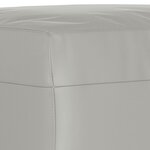 vidaXL Ensemble de canapés 3 Pièces coussins gris clair tissu microfibre