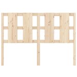 vidaXL Tête de lit 125 5x4x100 cm Bois massif de pin