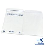 Lot de 50 enveloppes à bulles pro+ blanches h/8 format 260x360 mm