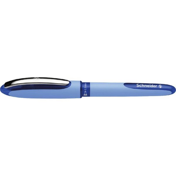 Roller à encre One Hybrid N Pte Aiguille 03 bleu SCHNEIDER