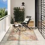 vidaXL Tapis ARBIZU intérieur extérieur design vintage 160x230 cm
