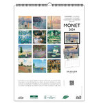 Calendrier Mural déco 29x39  cm - 2025 - Monet - Draeger