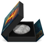 Pièce de monnaie en Argent 2 Dollars g 31.1 (1 oz) Millésime 2023 Lord of The Rings Mordor MORDOR