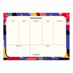 Planificateur Semainier 2025 - 28x20 Cm - Multicolore - Draeger paris