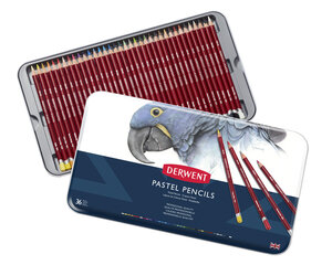 Crayon Pastel Derwent Boite métal 36 crayons