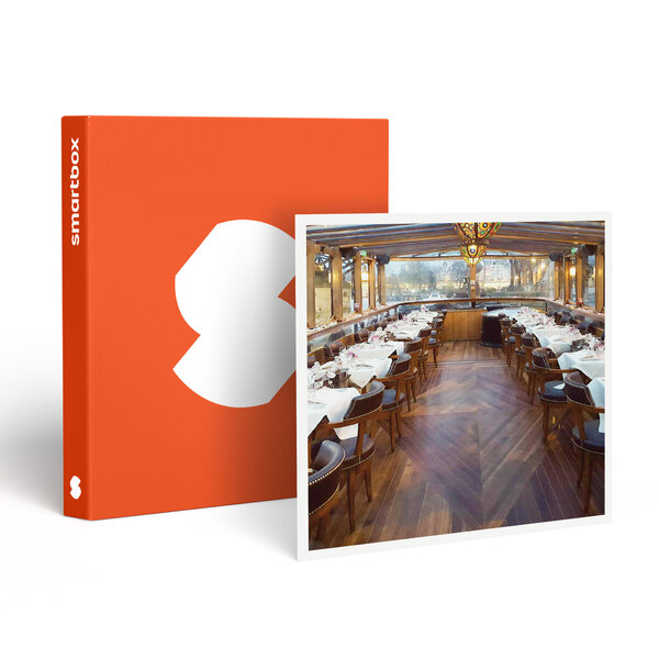SMARTBOX - Coffret Cadeau Croisière de 2h sur la Seine avec déjeuner et cocktail - Gastronomie