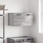 vidaXL Armoire murale Sonoma gris 60x36 5x35 cm Bois d'ingénierie