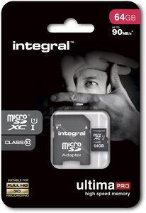 Integral - Lecteur de Cartes Mémoire USB 2.0 microSD et SD (HC/XC)