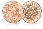 Pièce de monnaie 5 euro Autriche 2023 – Le populaire cochon