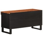 vidaXL Meuble TV 85x33x43 5 cm bois d'acacia massif