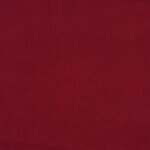 vidaXL Chaise pivotante de bureau Rouge bordeaux Velours