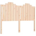 vidaXL Tête de lit 141x4x110 cm Bois massif de pin