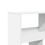 vidaXL Cloison de séparation blanc 100x33x187 5 cm bois d'ingénierie