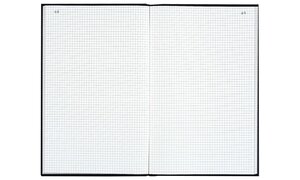 Registre Quadrillé 300 pages foliotées 29 7 x 21 cm Toilé Noir EXACOMPTA