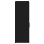 vidaXL Buffets 2 Pièces noir 60x30x84 cm bois d'ingénierie