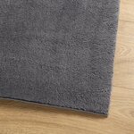 vidaXL Tapis HUARTE à poils courts doux et lavable anthracite 80x150cm
