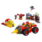 LEGO 76999 : Super Sonic contre Egg Drillster - Set de Construction Sonic the Hedgehog