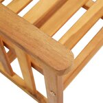 Chaises de jardin avec table à thé et coussins acacia solide 02_0013347