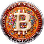 Pièce de monnaie en Argent 2 Dollars g 31.1 (1 oz) Millésime 2024 COOKIE