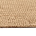 vidaXL Tapis en jute avec endos en latex 200x300 cm
