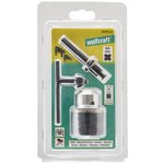 Wolfcraft jeu de mandrins sds-plus avec adaptateur