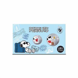 Snoopy Cartelette duo 50€ et 10€ Argent