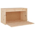 vidaXL Armoire murale 60x30x35 cm Bois de pin massif