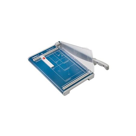 Cisaille de bureau 560 A4 Longueur/hauteur de coupe: 350/2,5 mm Bleu DAHLE