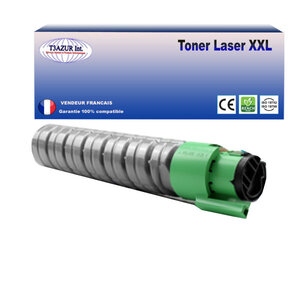 Toner compatible avec ricoh aficio spc410dn spc411dn spc420dn type 245 remplace ricoh 888312 -noire -15 000 pages - t3azur