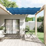 vidaXL Auvent vertical Bleu 60x270 cm Tissu oxford