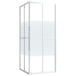 vidaXL Cabine de douche ESG 80x80x180 cm