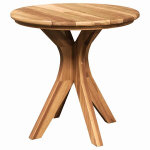 vidaXL Table basse Marron 55 x 55 x 51 cm Bois de teck solide