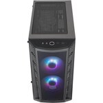 COOLER MASTER MB320L ARGB Dark Mirror Boîtier PC Gaming (M-ATX, Panneau en verre trempé, 2x120mm ARGB)