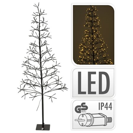 Ambiance Sapin de Noël avec 280 LED 150 cm