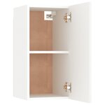 vidaXL Ensemble de meubles TV 7 Pièces Blanc Bois d'ingénierie