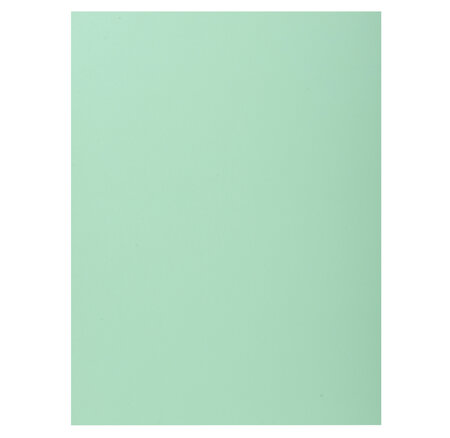 Paquet De 50 Chemises 1 Rabat Super 210 - 24x32cm - Vert Clair - X 5 - Exacompta