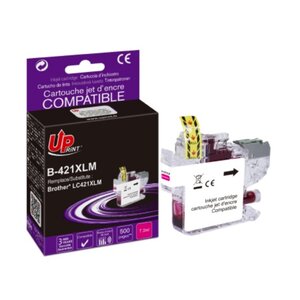 Cartouche encre UPrint compatible BROTHER LC421 XL M magenta
