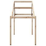 vidaXL Toit de lit pour enfants 203x95 5x142 cm bois de pin massif