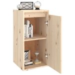 vidaXL Armoire murale 30x30x60 cm Bois de pin massif