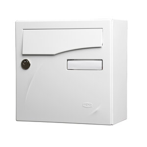 Boîte aux lettres Préface compact blanc neige mat ral 9016mt