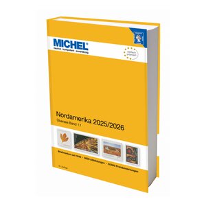 Catalogue de cotation Michel timbres d'Amérique du Nord 2025/2026.
