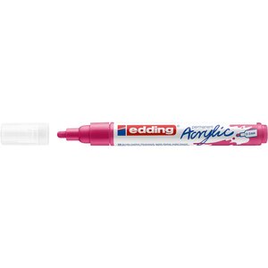 Marqueur acrylique moyen 5100 telemagenta 2-3 mm EDDING