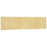 vidaXL Cloison de séparation naturel clair 165x800 cm bambou