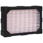 vidaXL Organisateur multi-tiroirs avec 64 tiroirs 52x16x37 5 cm