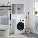 vidaXL Armoire murale sonoma gris 60x31x60 cm bois d'ingénierie