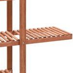 vidaXL Support pour plantes Bois cèdre 86 x 36 x 139 cm