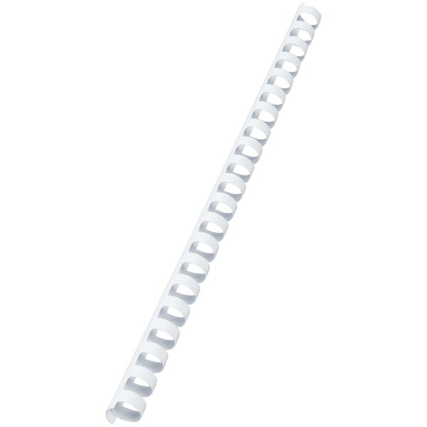 Gbc ensemble d'anneaux de reliure combbind 14 mm blanc