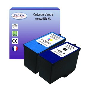 Cartouche compatible Lexmark 36 + 37 pour Lexmark X3600, X3650, X4650, X5650, X5655, X6650, X6675, Z2420 - T3AZUR